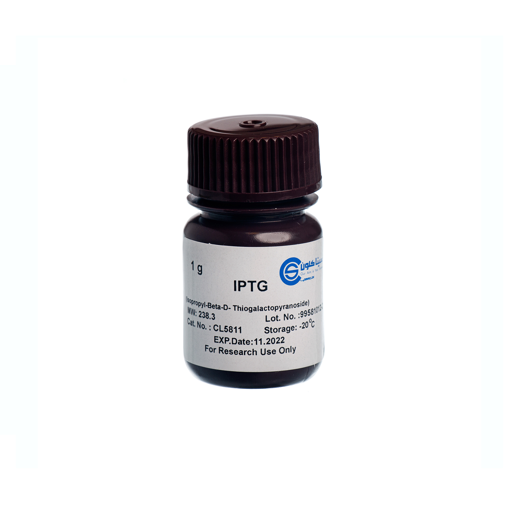 IPTG (Isopropyl-beta-D-thiogalactopyranoside) 1g-CL5811