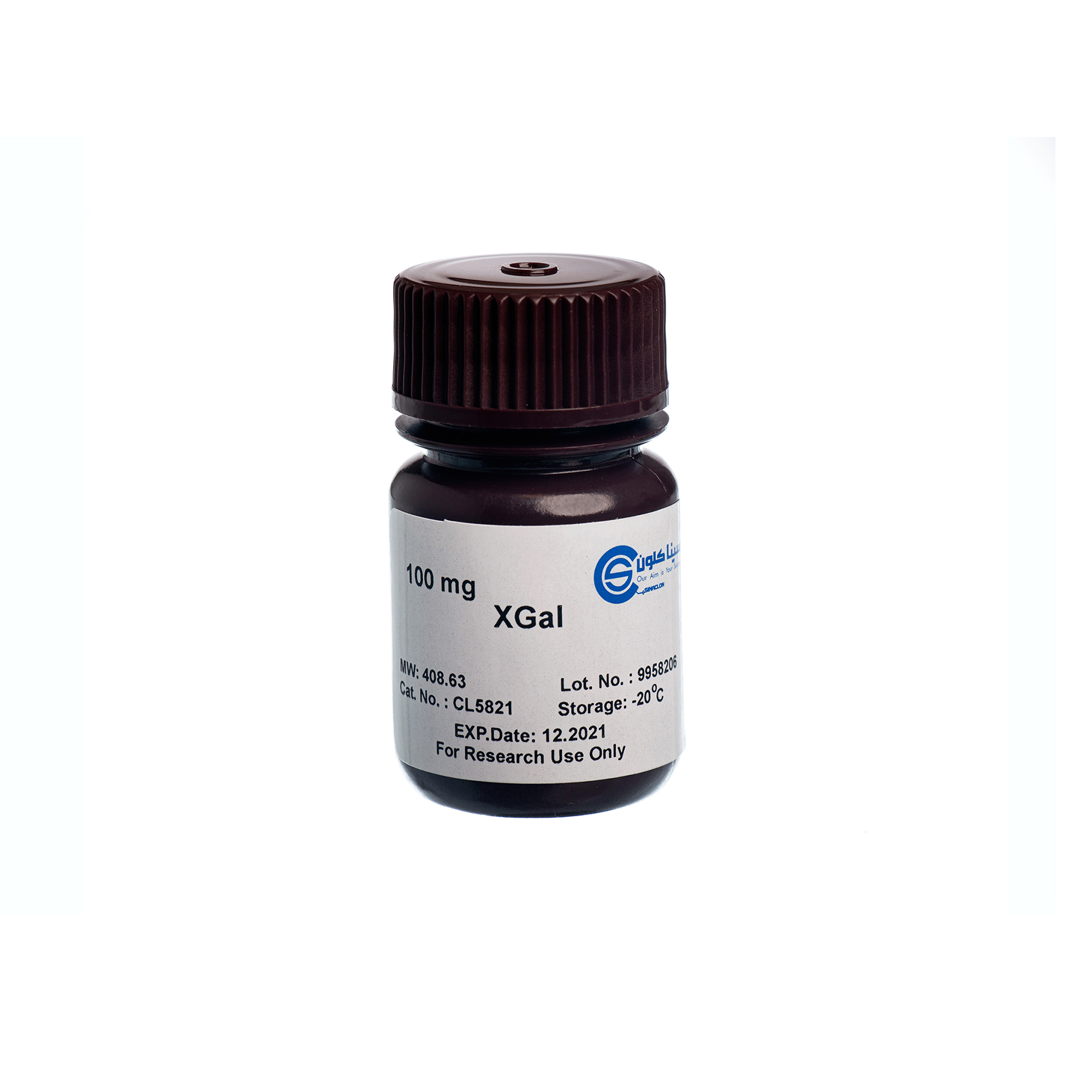 X-Gal (5-Bromo-4-Chloro-3-Indolyl-beta-D-galactopyranoside), 100mg-CL5821